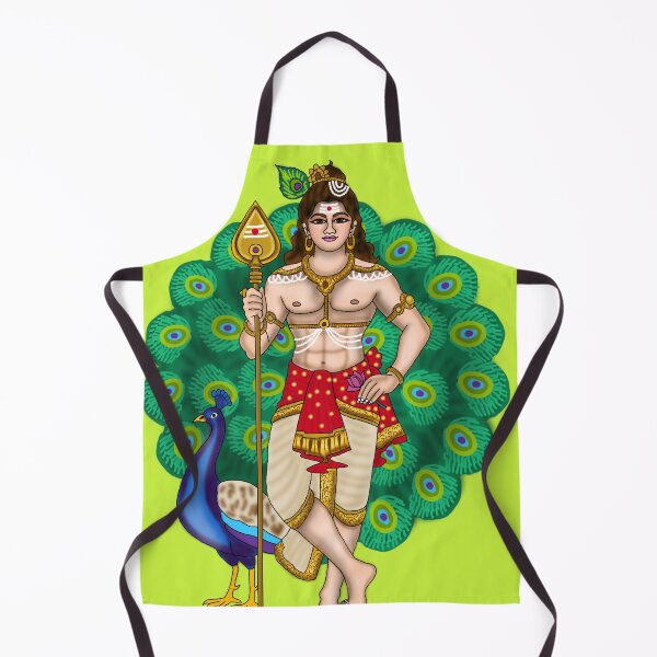 Item preview, Lord Kartikeya Art – Hindu God of War Illustration designed and sold by Harshit_Digital_Arts.