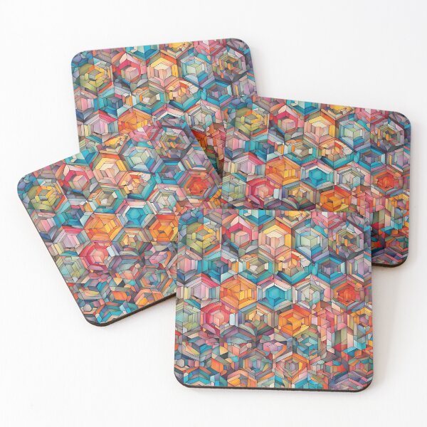Item preview, Hexagonal Maze designed and sold by mxztar.