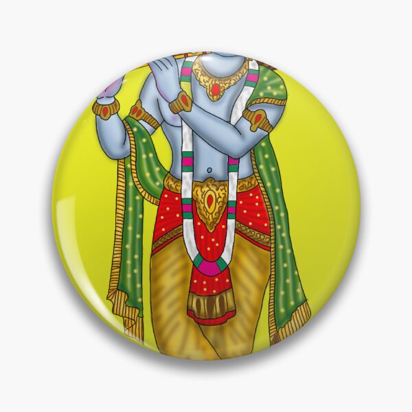 Item preview, Krishna Art – Divine Hindu God Illustration designed and sold by Harshit_Digital_Arts.