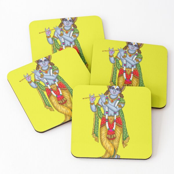 Item preview, Krishna Art – Divine Hindu God Illustration designed and sold by Harshit_Digital_Arts.