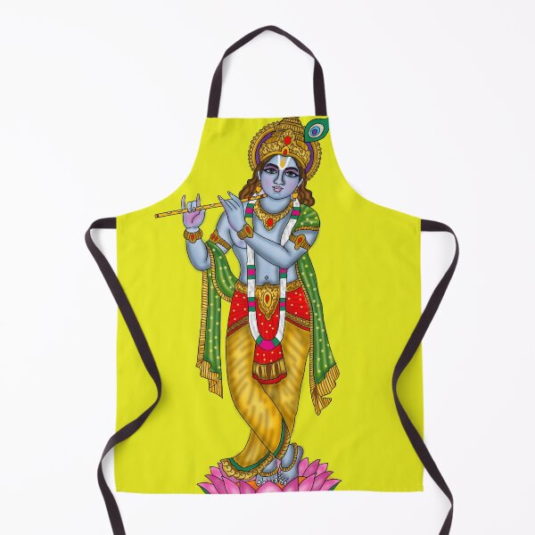 Item preview, Krishna Art – Divine Hindu God Illustration designed and sold by Harshit_Digital_Arts.