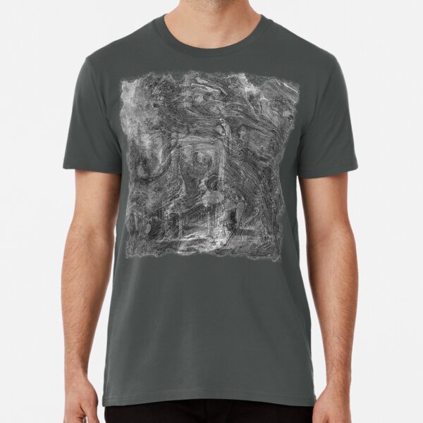 The Atlas of Dreams - Plate 30 (b&w) Premium T-Shirt