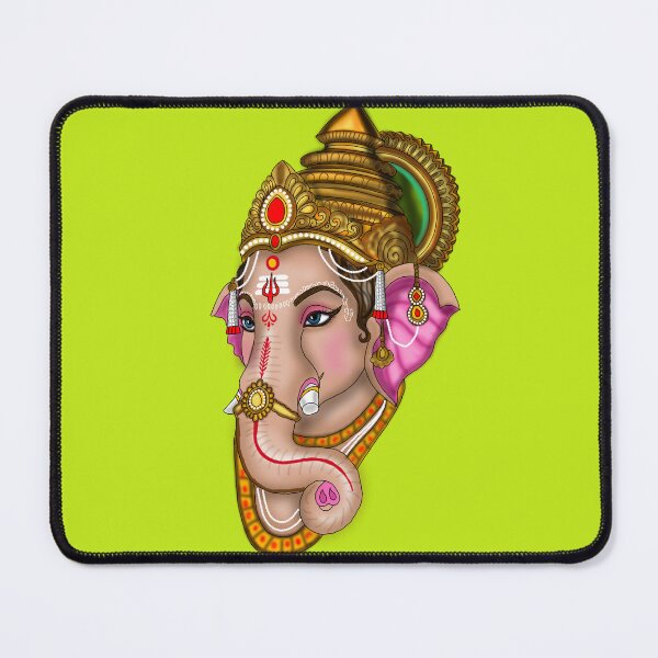 Item preview, Ganesha Art – Hindu Elephant God Illustration designed and sold by Harshit_Digital_Arts.