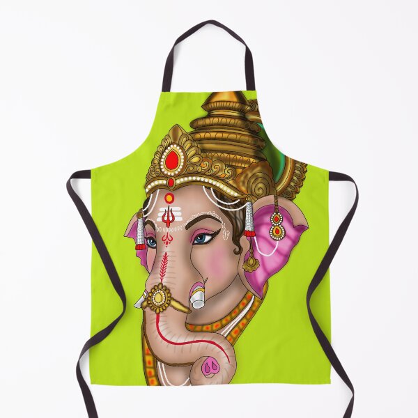 Item preview, Ganesha Art – Hindu Elephant God Illustration designed and sold by Harshit_Digital_Arts.