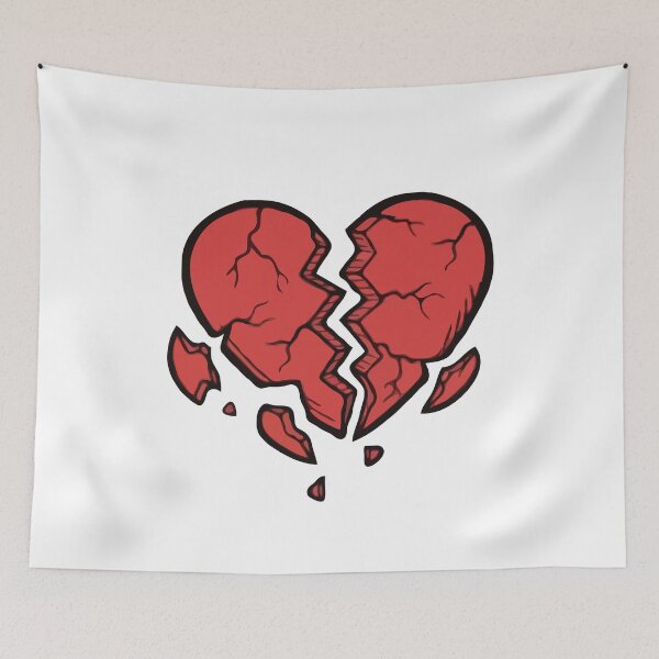 Item preview, Cracks Broken Heart designed and sold by Gkinoki.