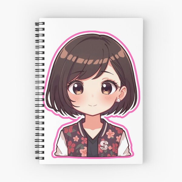 Item preview, Cute Chibi Girl with Floral Jacket Avatar designed and sold by corbon24.