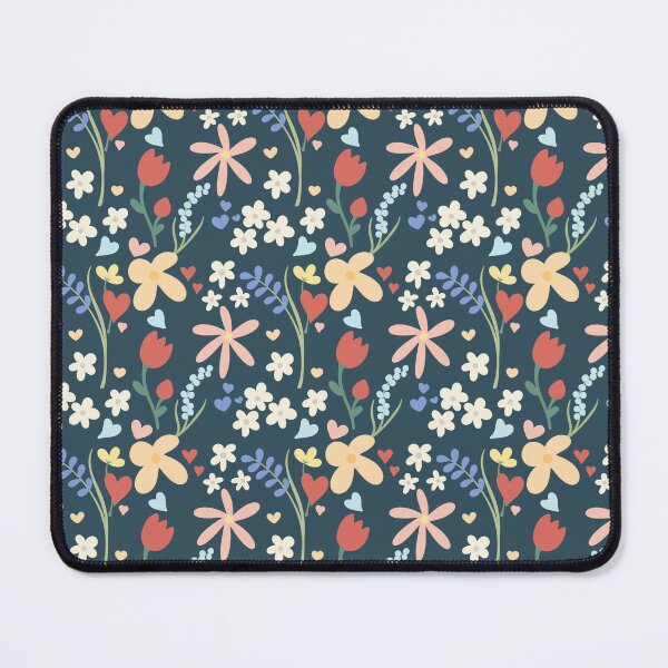 Item preview, Retro Floral Pattern Illustration designed and sold by BibidibuDesigns.