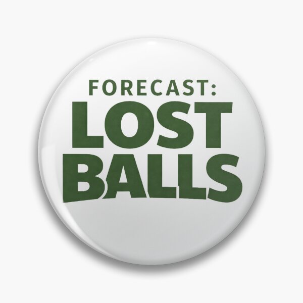 Item preview, Forecast: Lost Golf Balls designed and sold by EastEndTownie.