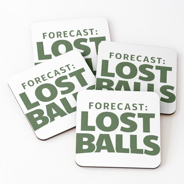 Item preview, Forecast: Lost Golf Balls designed and sold by EastEndTownie.
