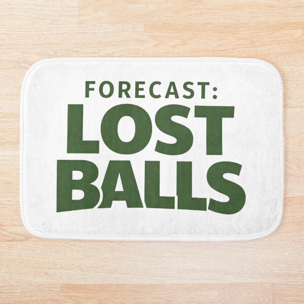 Item preview, Forecast: Lost Golf Balls designed and sold by EastEndTownie.