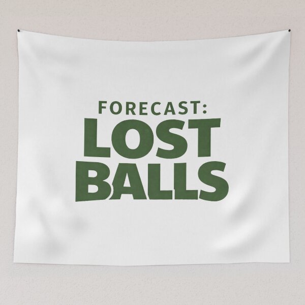 Item preview, Forecast: Lost Golf Balls designed and sold by EastEndTownie.