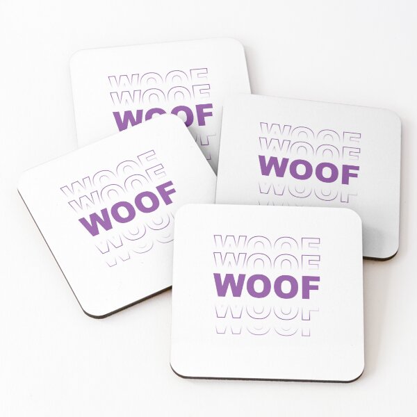 Item preview, WOOF - Vintage Thank You Design - Purple designed and sold by AllTeeAllShade.