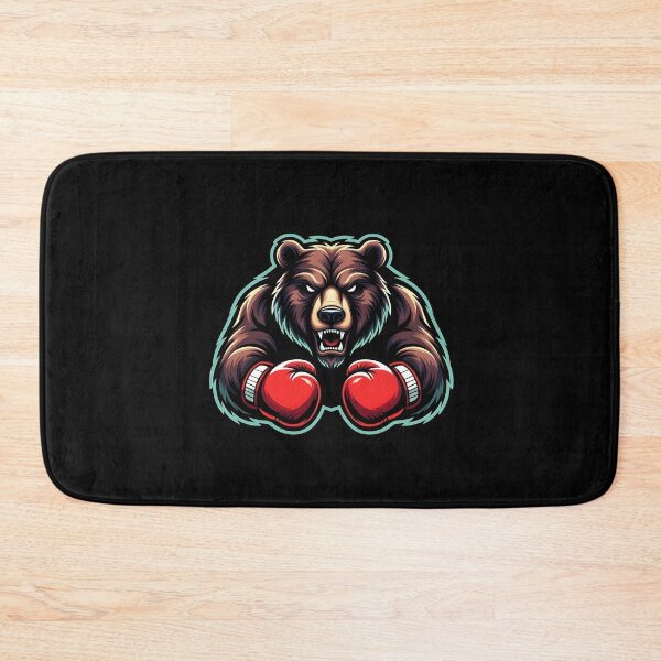 Item preview, Bear Boxing Fury Artwork designed and sold by Clauxel.