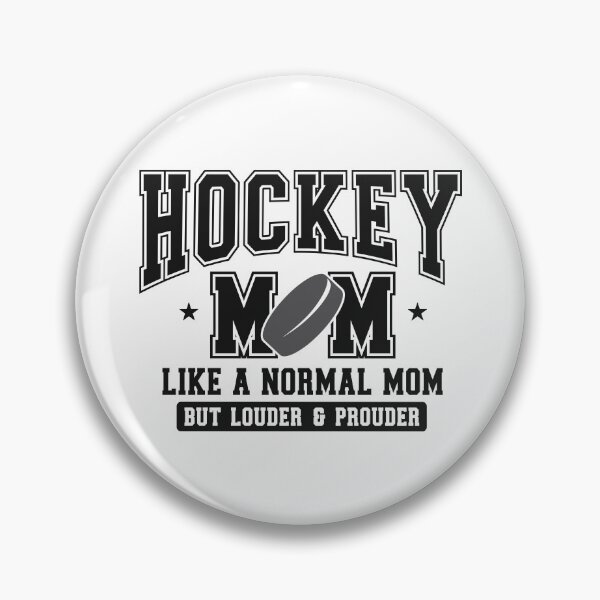 Item preview, Hockey Mom Louder and Prouder designed and sold by Bold Thread Shop.
