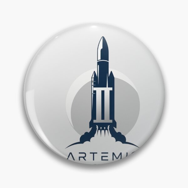 Item preview, Artemis 2026 Mission Logo SLS Rocket Moon Launch Art designed and sold by KiwiRider.