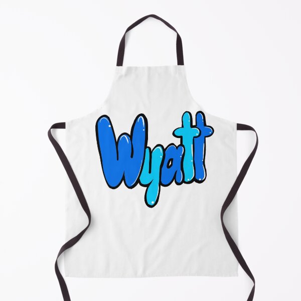 Item preview, Wyatt name in blue Top 10 best personalized gifts boys and men personalised Graffiti name Wyatt designed and sold by Artonmytee.