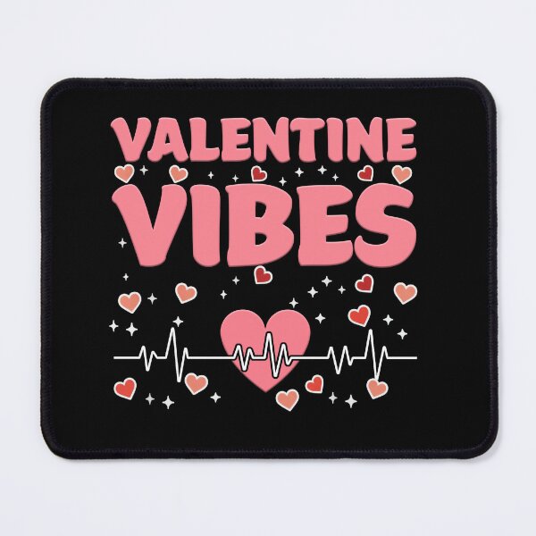 Item preview, Valentine Vibes Heartbeat Love T-Shirt designed and sold by LashondaGreen89.