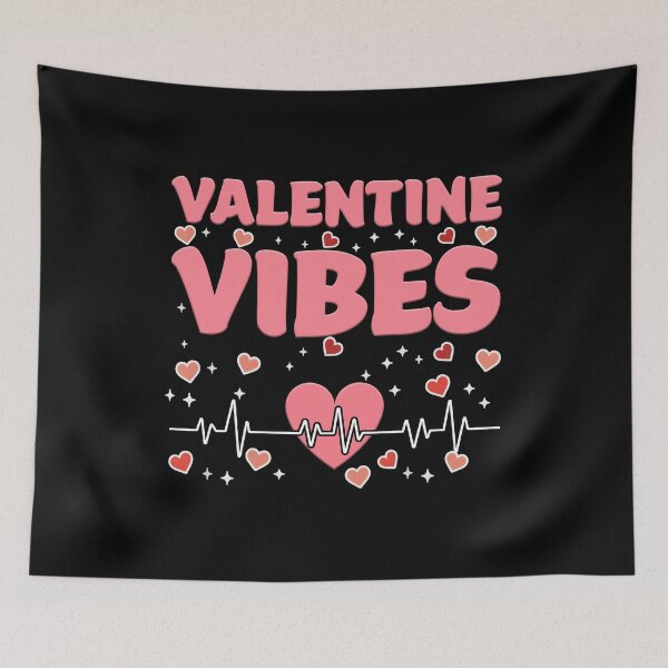 Item preview, Valentine Vibes Heartbeat Love T-Shirt designed and sold by LashondaGreen89.