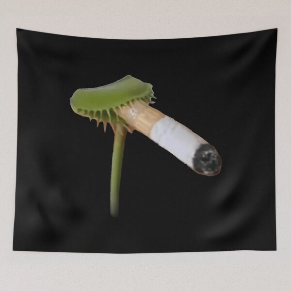 Item preview, Venus Flytrap Smoking A Cigarette designed and sold by adrianazola.
