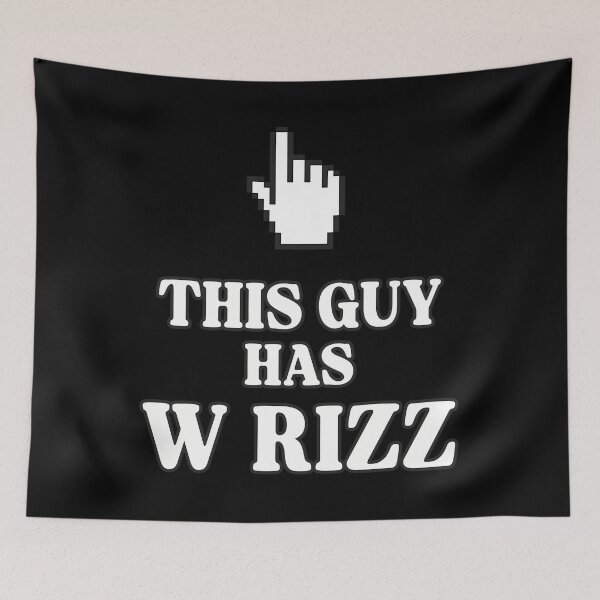 Item preview, Rizz This Guy Has W Rizz designed and sold by adrianazola.