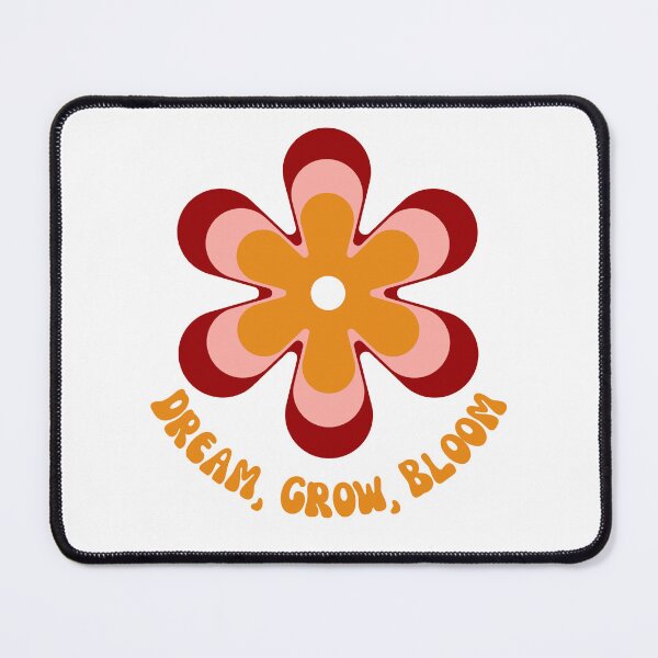 Item preview, dream, grow, bloom, simple motivational quotes designed and sold by BlareBlare.