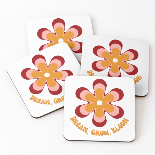 Item preview, dream, grow, bloom, simple motivational quotes designed and sold by BlareBlare.
