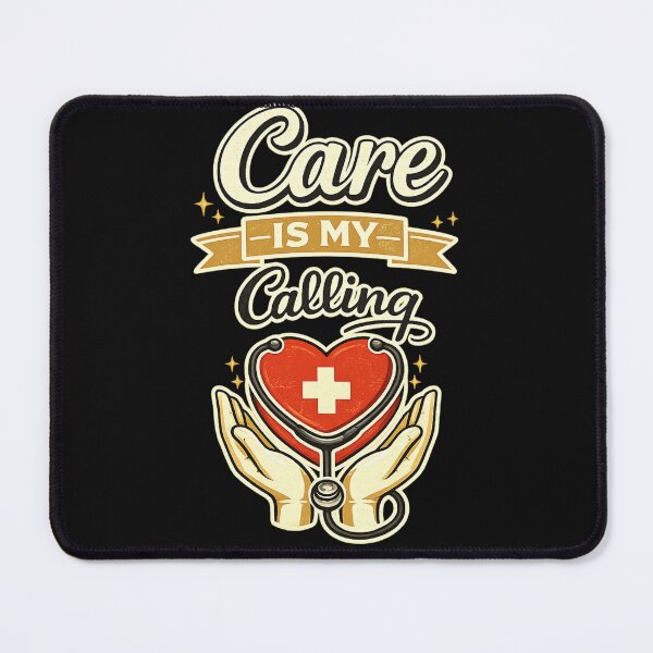 Item preview, Care Is My Calling — Caregiver & Healthcare Appreciation designed and sold by Laughprints.