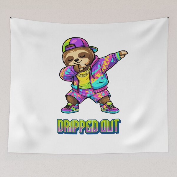 Item preview, Funny Sloth Dapping Dripped Out designed and sold by Eric’s Creative Corner.