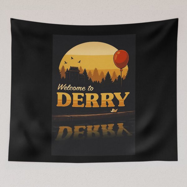 Item preview, Welcome to Derry Postal designed and sold by Blck-Acid-Devil.
