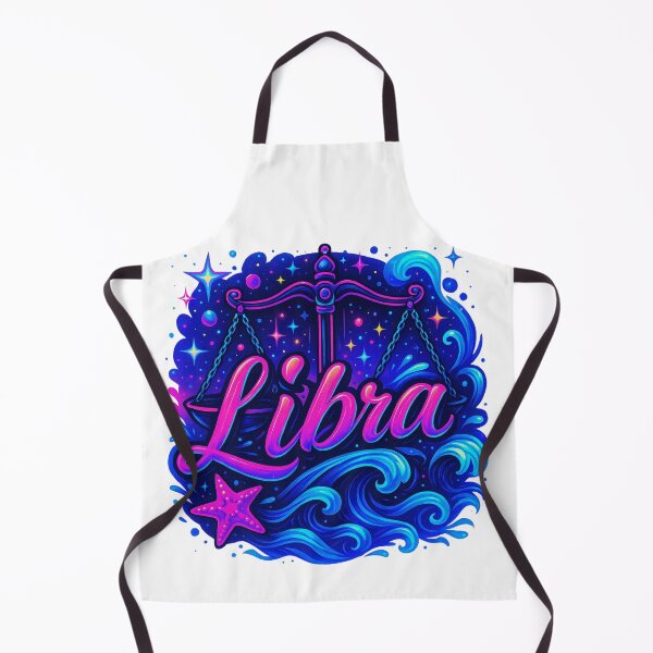 Item preview, Libra Zodiac Sticker – Neon Astrology Art – Libra Aesthetic Design designed and sold by Lulunza.