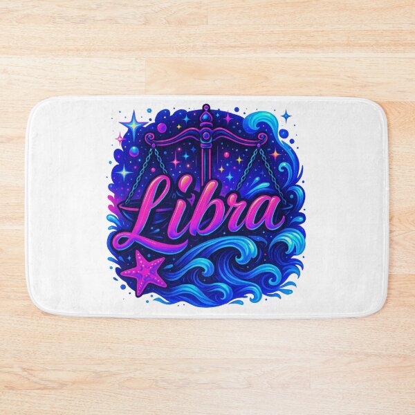 Item preview, Libra Zodiac Sticker – Neon Astrology Art – Libra Aesthetic Design designed and sold by Lulunza.