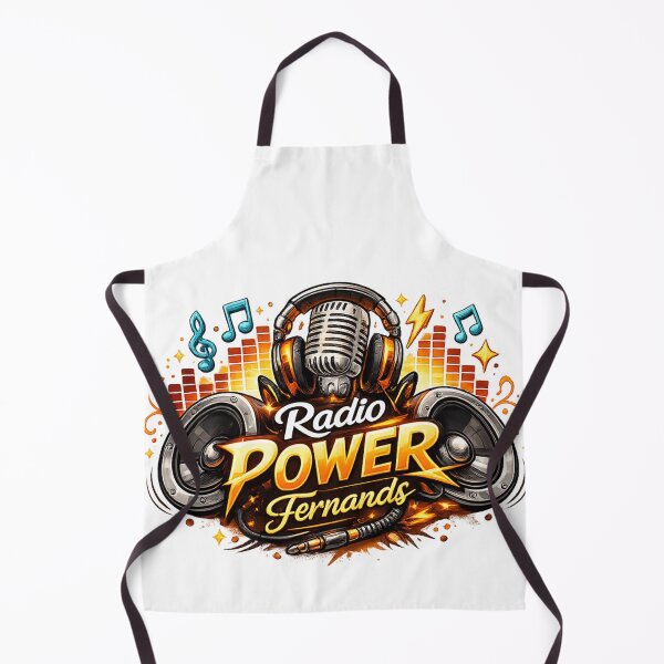 Item preview, Radio Power Fernands Music Logo Powerful Radio Station Design designed and sold by FernandsOficial.