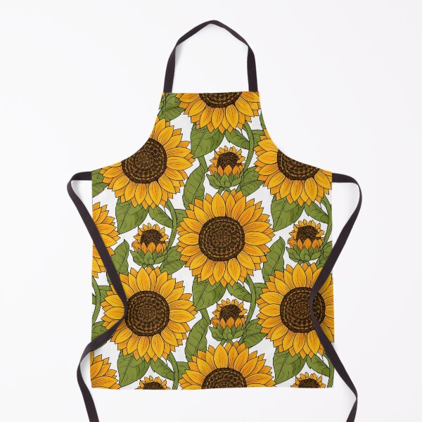 Item preview, Sunflowers in Bloom – Vibrant Floral Seamless Pattern Illustration designed and sold by VibranPalette.