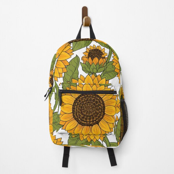 Item preview, Sunflowers in Bloom – Vibrant Floral Seamless Pattern Illustration designed and sold by VibranPalette.