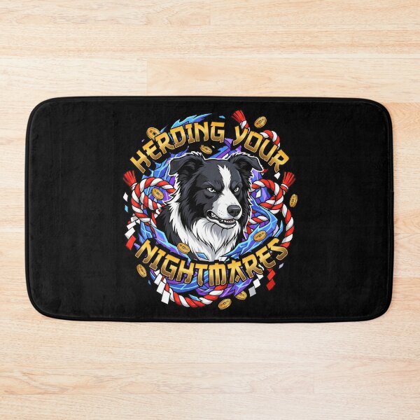 Item preview, Intense Border Collie Rope Wave Gold  designed and sold by Tong4130.