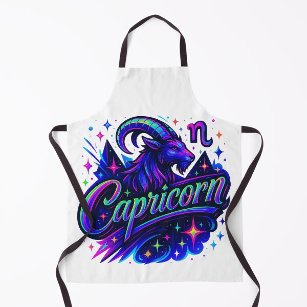Item preview, Capricorn Zodiac Sticker – Neon Astrology Goat – Capricorn Aesthetic Art designed and sold by Lulunza.