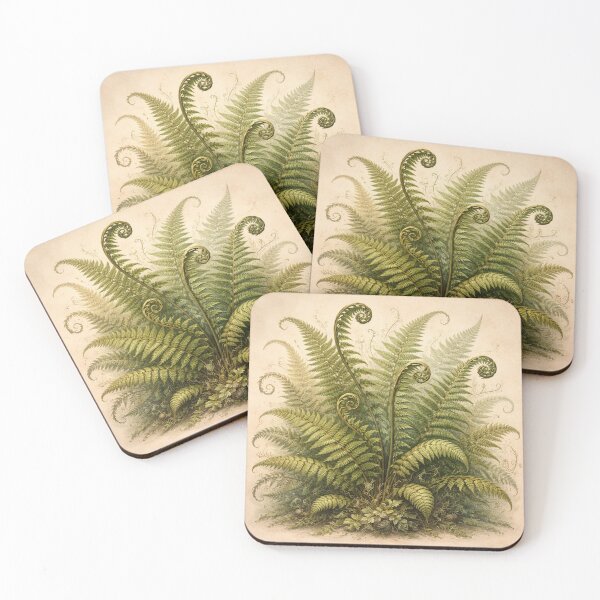 Item preview, Renaissance Fern Botanical Art Tote Bag – Vintage Greenery Nature Illustration, Elegant Botanical Design designed and sold by Nicole-Cherie.