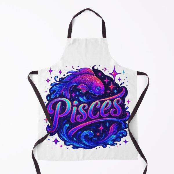 Item preview, Pisces Zodiac Sticker – Neon Fish Astrology – Pisces Aesthetic Art designed and sold by Lulunza.