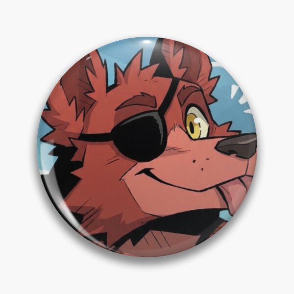 Item preview, Happy Foxy The Pirate Fox Cartoon Portrait designed and sold by KaMow.