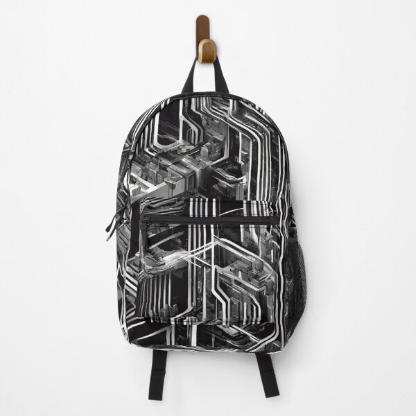 Item preview, Monochromatic Cyber Metropolis designed and sold by mxztar.