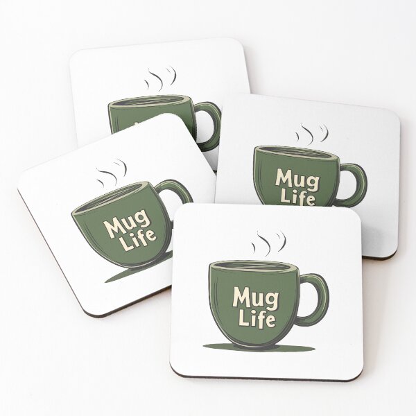 Item preview, Cozy Green Mug Life Funny Morning Coffee designed and sold by FWLKIT.