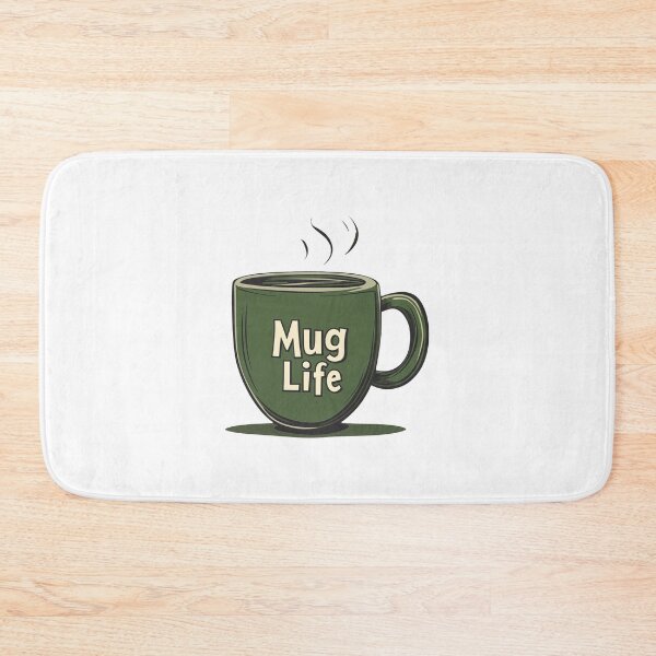 Item preview, Cozy Green Mug Life Funny Morning Coffee designed and sold by FWLKIT.