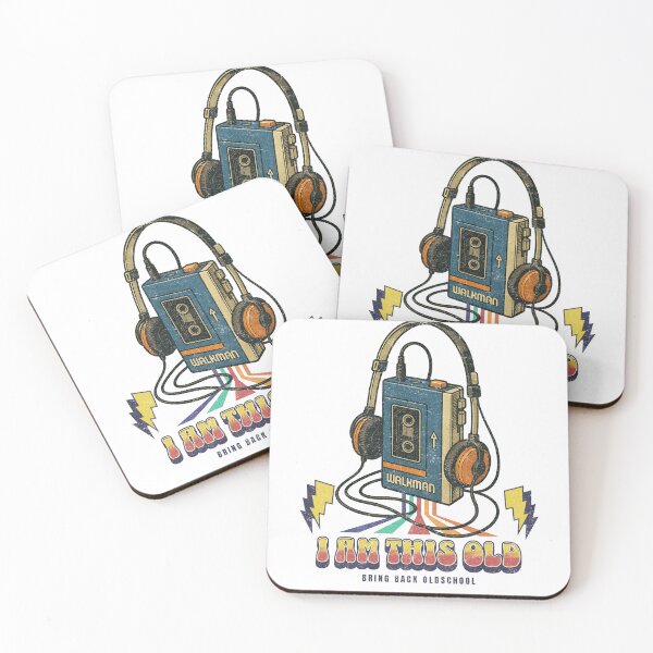 Item preview, Retro Walkman - I Am This Old designed and sold by Nacho Average Designs.