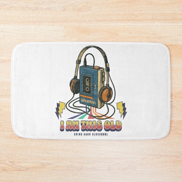 Item preview, Retro Walkman - I Am This Old designed and sold by Nacho Average Designs.