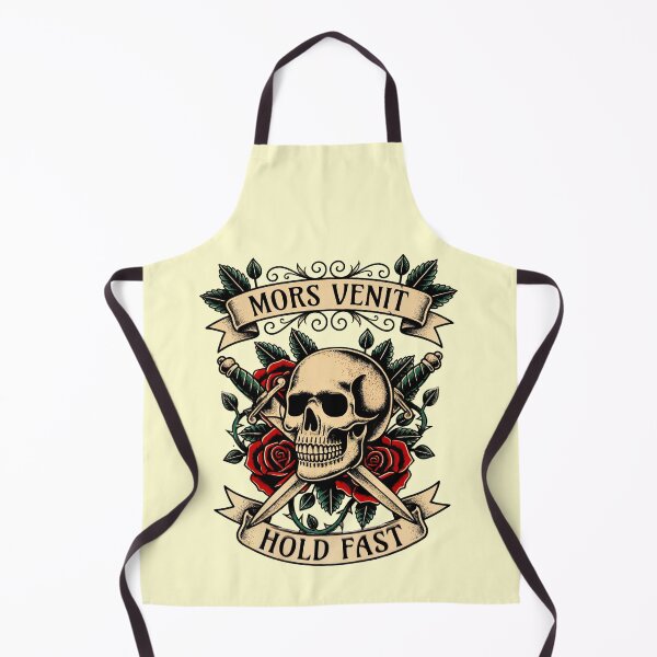Item preview, Traditional Old School "Mors Venit - Hold Fast" Skull & Daggers Tattoo Flash designed and sold by 89BLACK.
