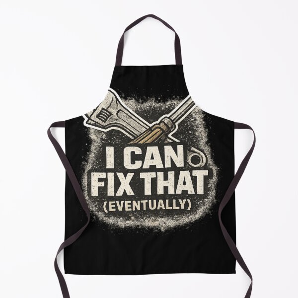Item preview, I Can Fix That (Eventually) – Funny DIY & Fix-It Hobby Design designed and sold by Laughprints.