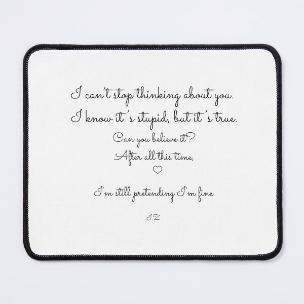 Item preview, Pretending to Be Fine designed and sold by MoonAndPen.