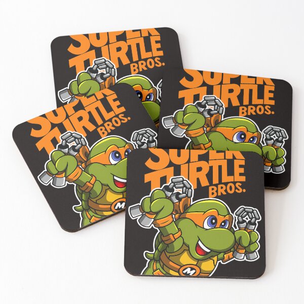 Item preview, Super Turtle Bros - Mikey designed and sold by Zeynep Heiba.