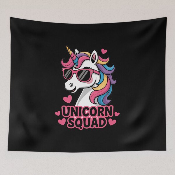 Item preview, Unicorn Squad - Graceful Unicorn with leopard Bandana designed and sold by IdunayaStore.