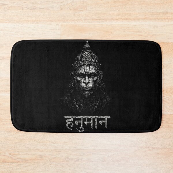 Item preview, Hanuman Dark Portrait – Hindu Monkey God designed and sold by Mortisigil.